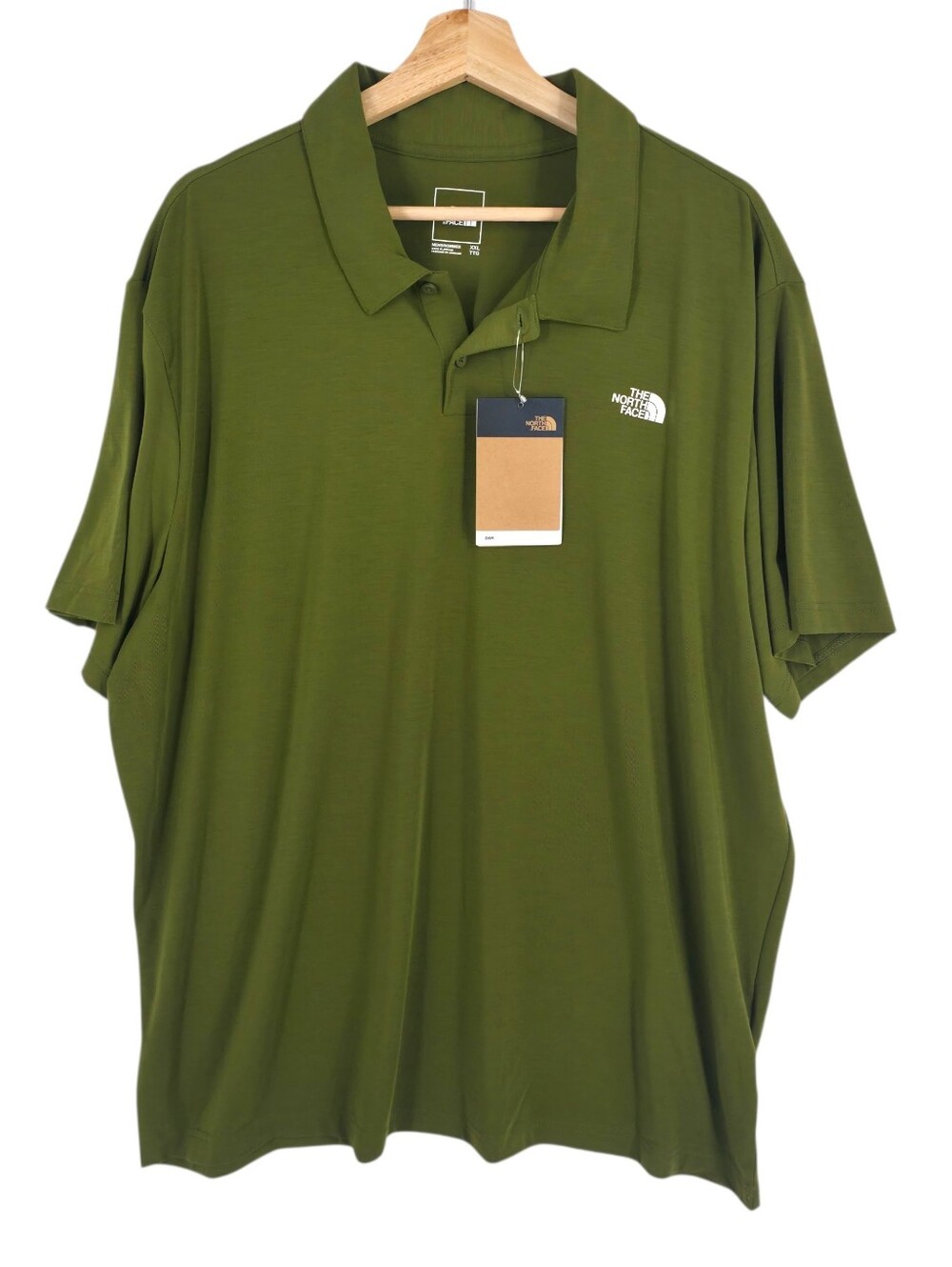 The North Face Adventure Polo Duck Green FlashDry-XD NWT XXL
